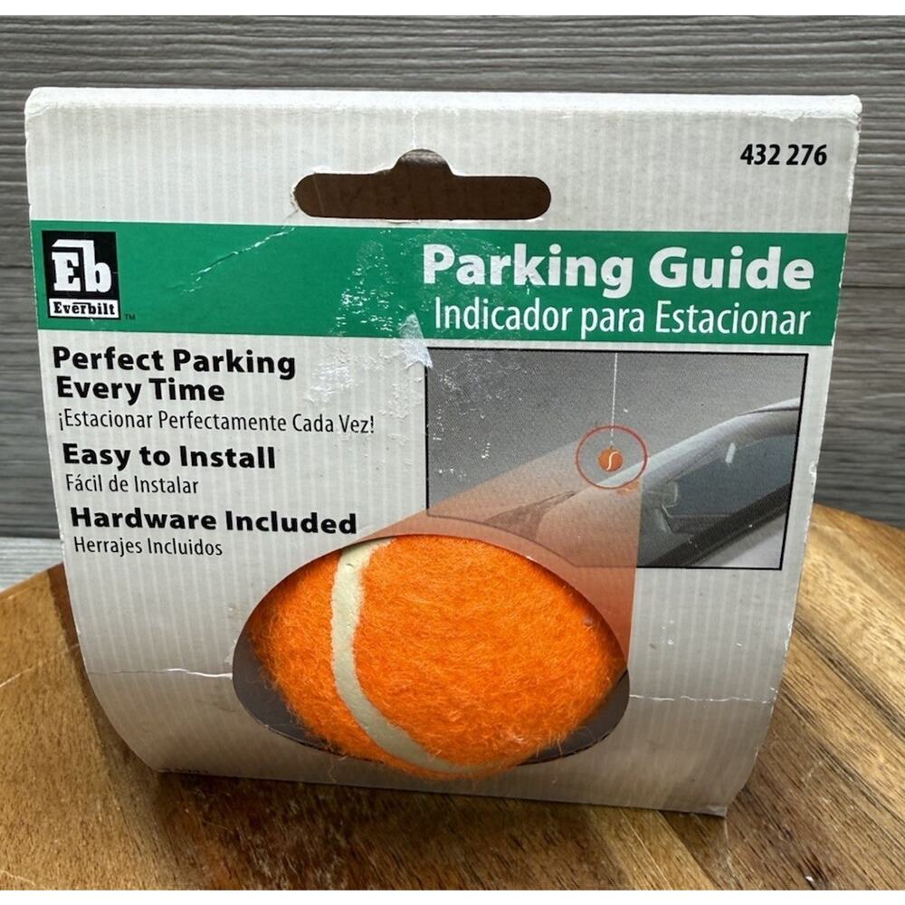 Garage Parking Guide Kit ORANGE Tennis Ball Hanging Car STOP Marker Assistant